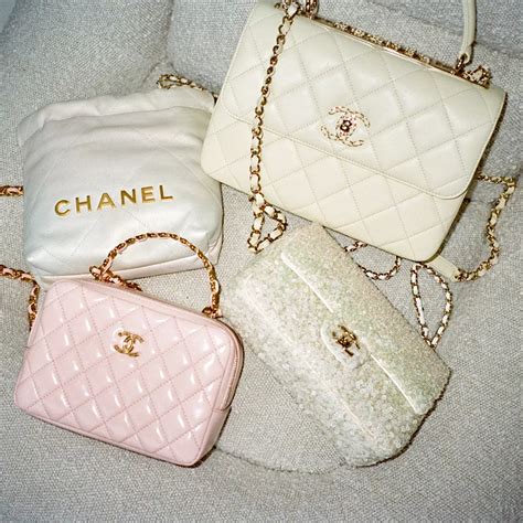 chanel paris handbags white|most popular chanel bag 2022.